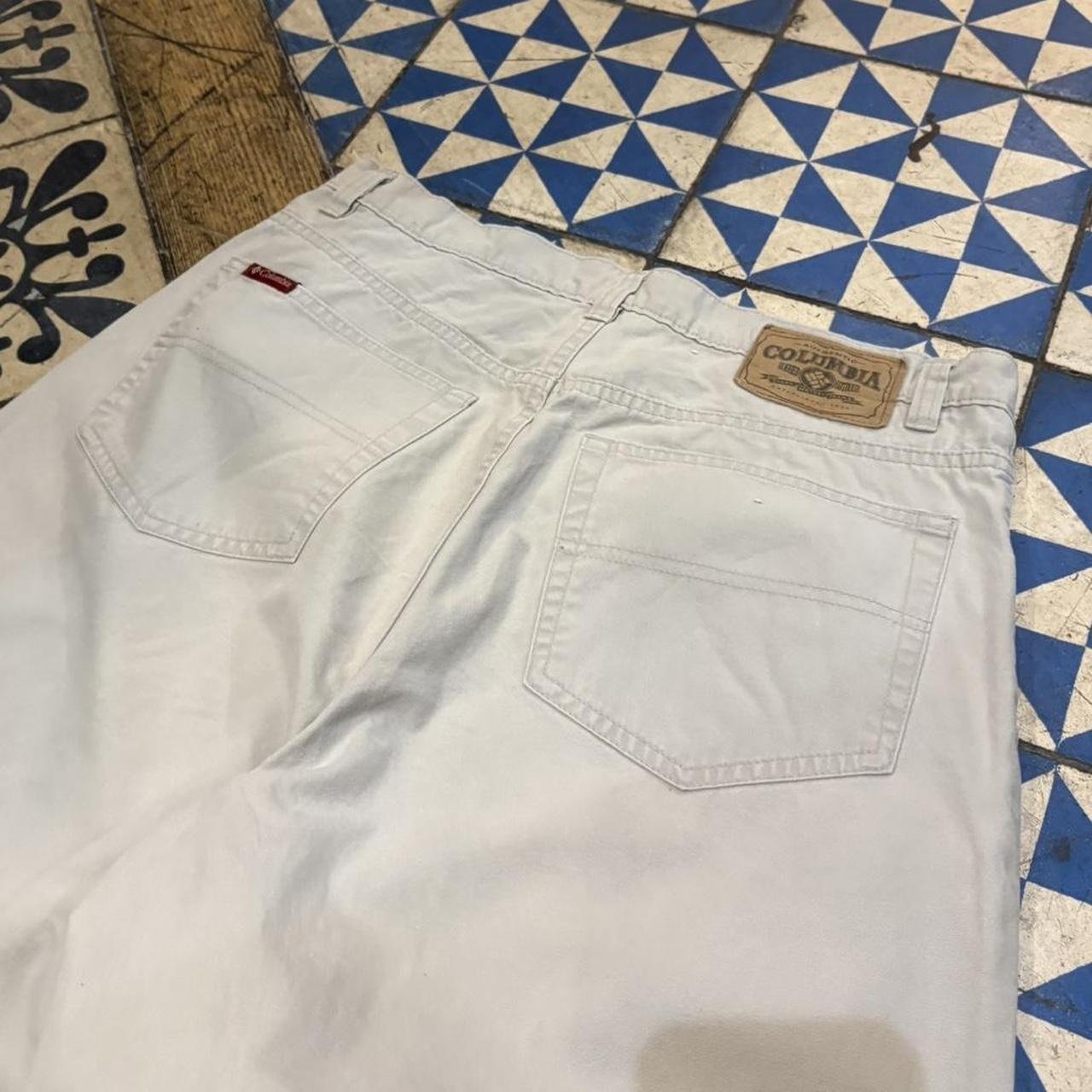 BR2401N-F - Vintage retro essential Grey Columbia Stone Expedition Hike OutdoorsTrousers pants #skater #utility #climbing #hiking #columbia