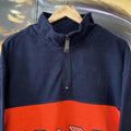 90s NFL Chicago Bears Fleece Quarter Zip Sweatshirt