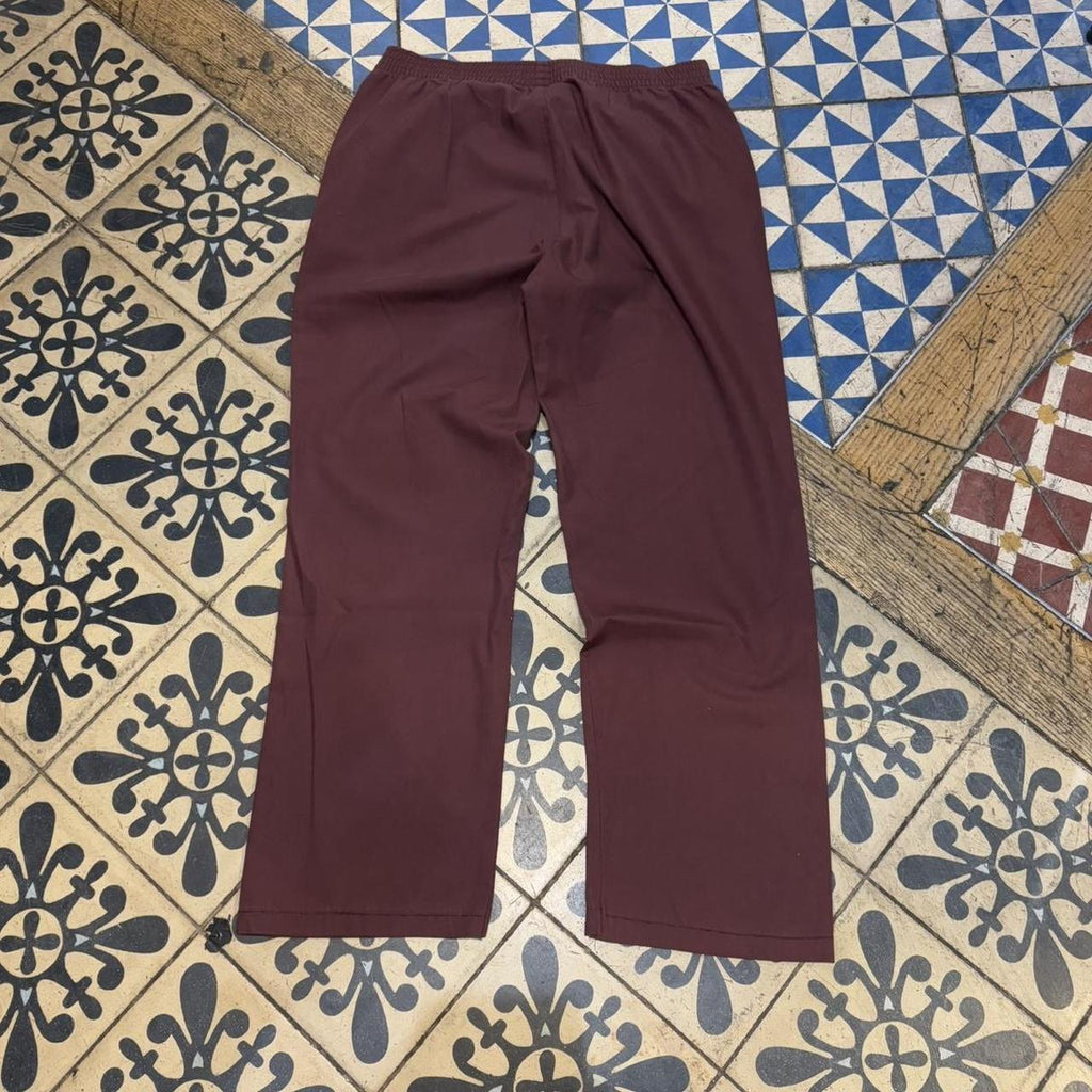 TRW498F-P - Vintage retro essential Maroon Dickies Surfer Parachute 3/4 Loose Lightweight Trousers pants casual workwear #skater #parachute #workwear #surfer #dickies