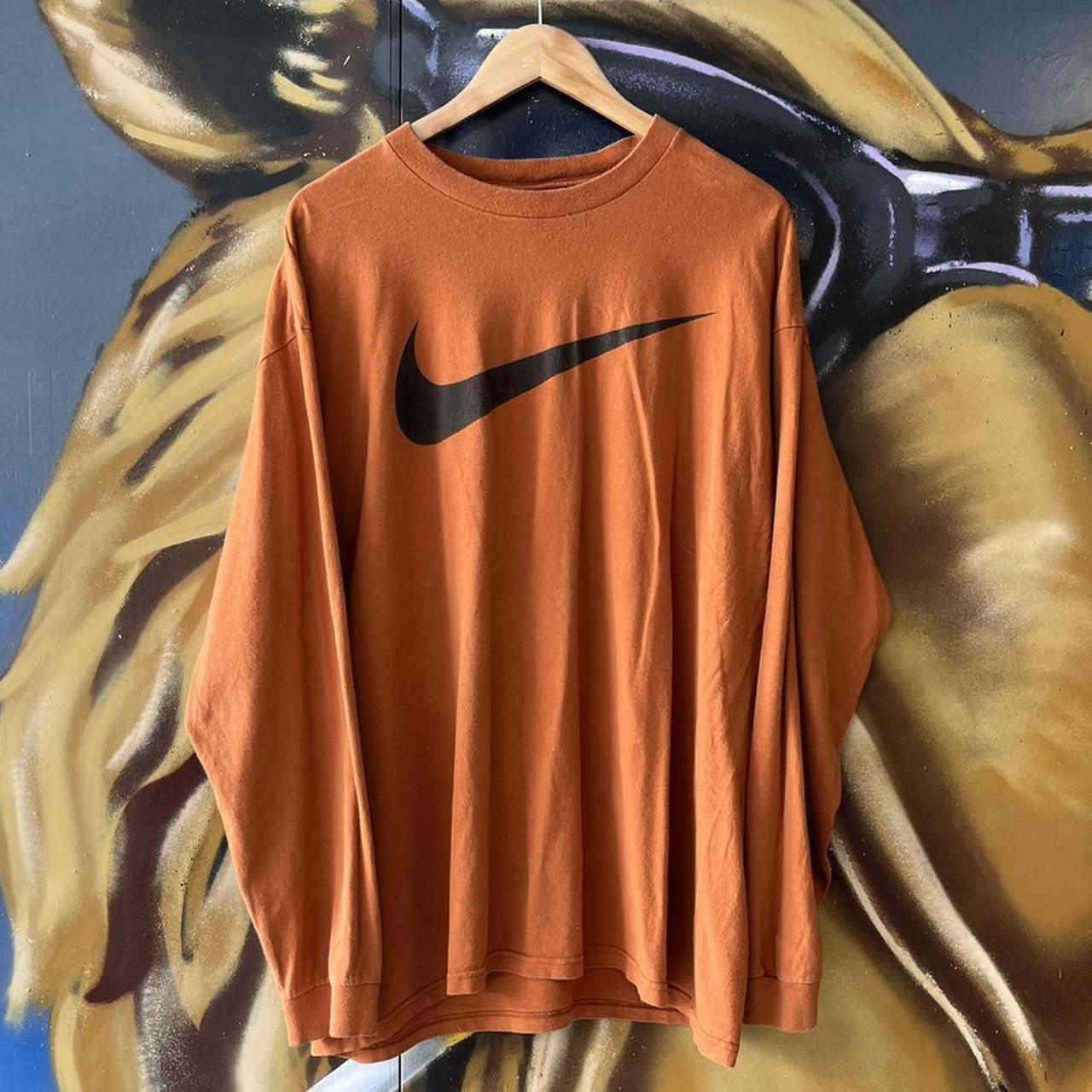 Nike Large Swoosh Long Sleeve Tee