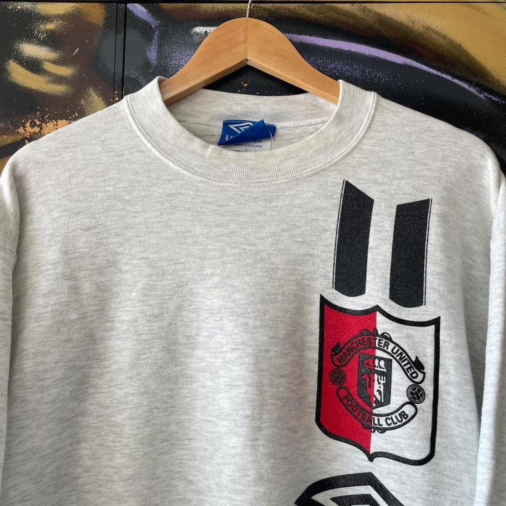90s Umbro Manchester United Training Sweatshirt 1994 1995