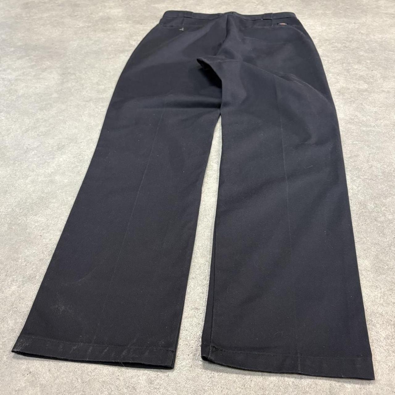 BR1912AAD-U - Vintage retro essential Black Dickies 874 Straight Leg Trousers pants casual workwear #skater #utility #workwear #straightleg #dickies