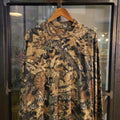 RTT117 - Vintage Retro essential RealTree Camouflage Khaki Green Brown Field Hunting graphic print Longsleeve Top T-Shirt Tee #realtree #utility #camo #hunting