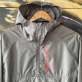 Y2K Animal Quarter Zip Windbreaker Rain Jacket