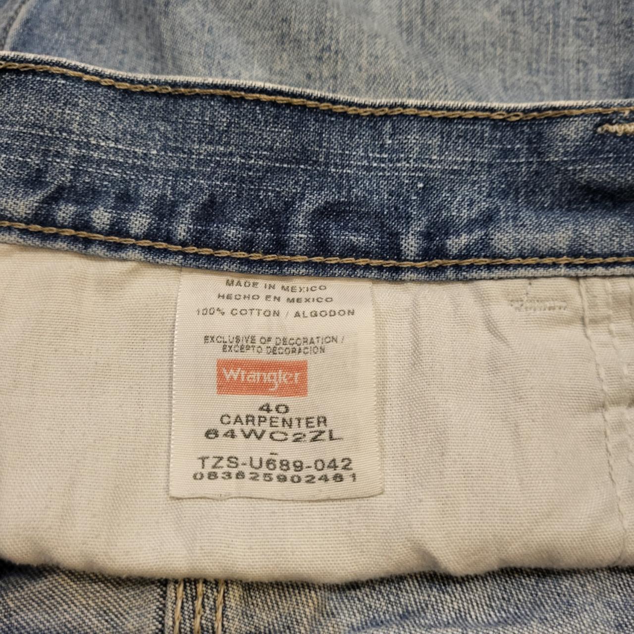 JRT5027 - American Vintage Denim Oversized Baggy Shorts Jorts with detailed embroidered Logo graphic carpenter workwear Old School Hip Hop skate grunge faded 90s Y2K style