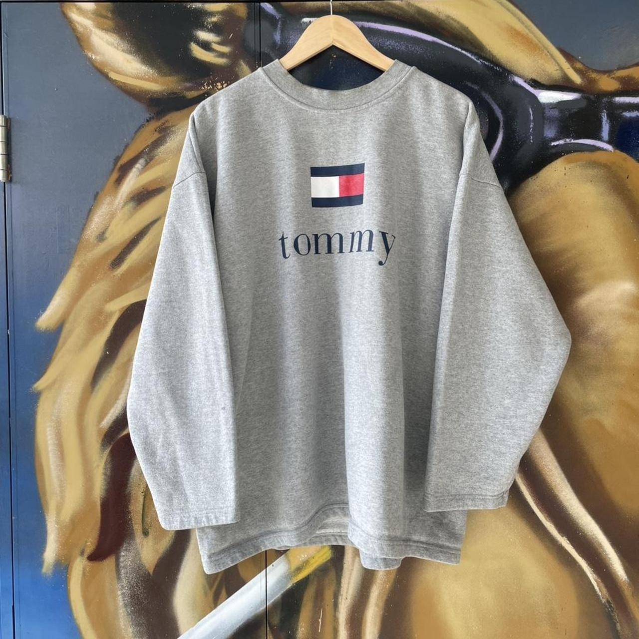 Tommy Hilfiger Flag Spellout Sweatshirt