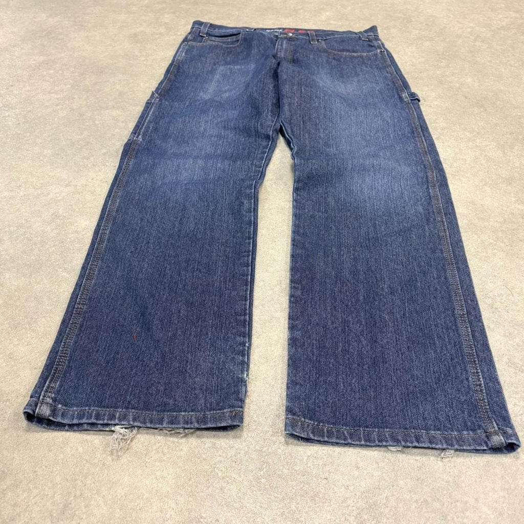 BR2701EB-P - Vintage retro essential  Dickies carpenter Dark Blue Wash Denim Jeans Trousers pants #denim #carpenter #dickies #skater #jeans