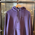 SWT386 - Vintage Retro Essential Purple 1/4 Zip Sweatshirt Hoodie with big spellout embroidered logo #90s #sportswear #essential #y2k #nike