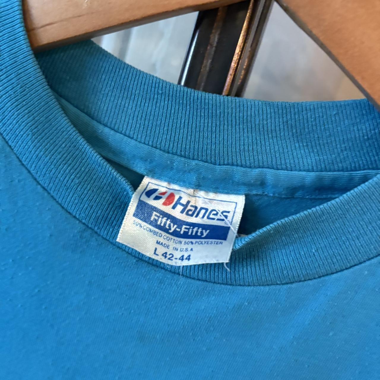 TEE405BR - Vintage Retro Essential Blue The Monterey 30th Jazz Annual Festival Graphic Print Single Stitch Top Tee T-shirt #90s #graphic #singlestitch #festival #jazz