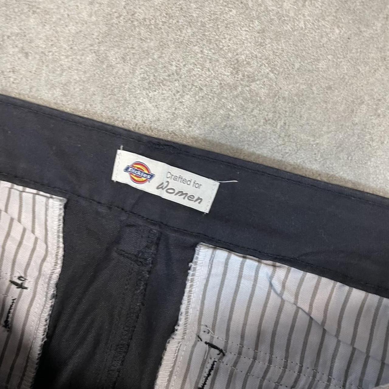 Dickies Black Cargo Skater Trousers Workwear Pants