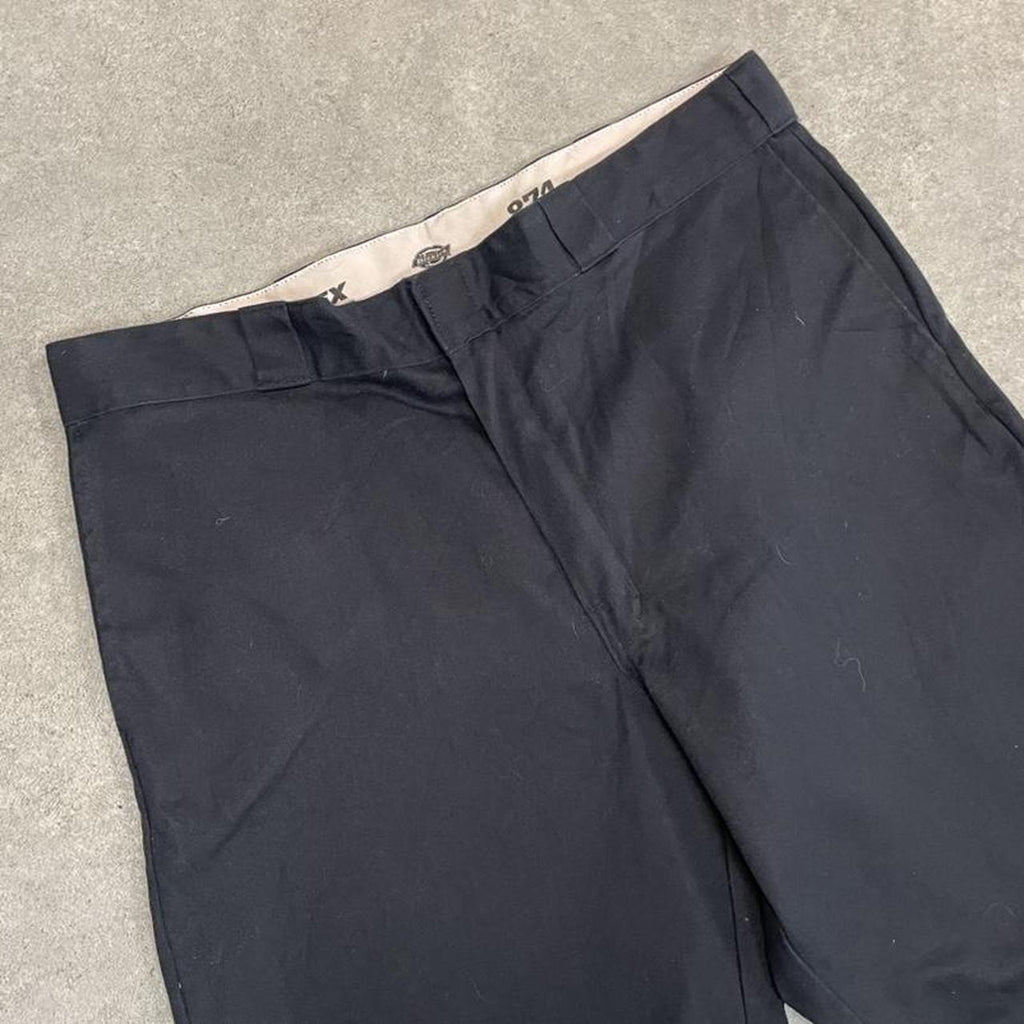 Dickies 874 Black Chino Skater Trousers Workwear Pants