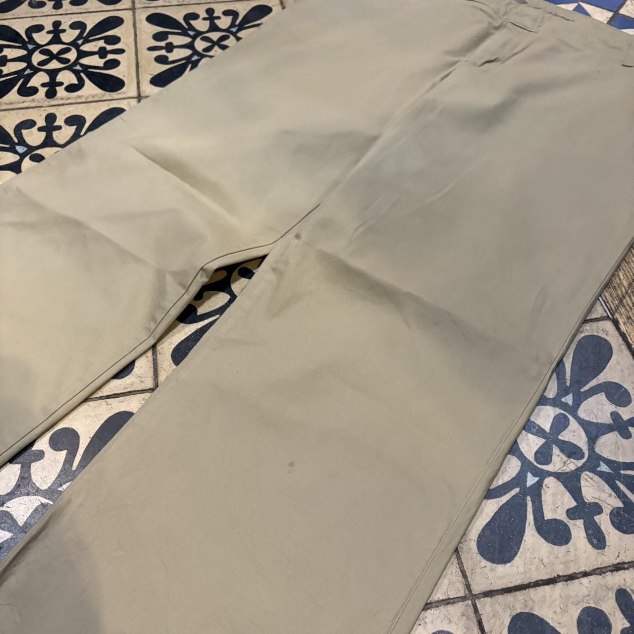 TRW471F-P - Vintage retro essential Beige Dickies Trousers pants casual workwear #skater #utility #workwear #carpenter #dickies