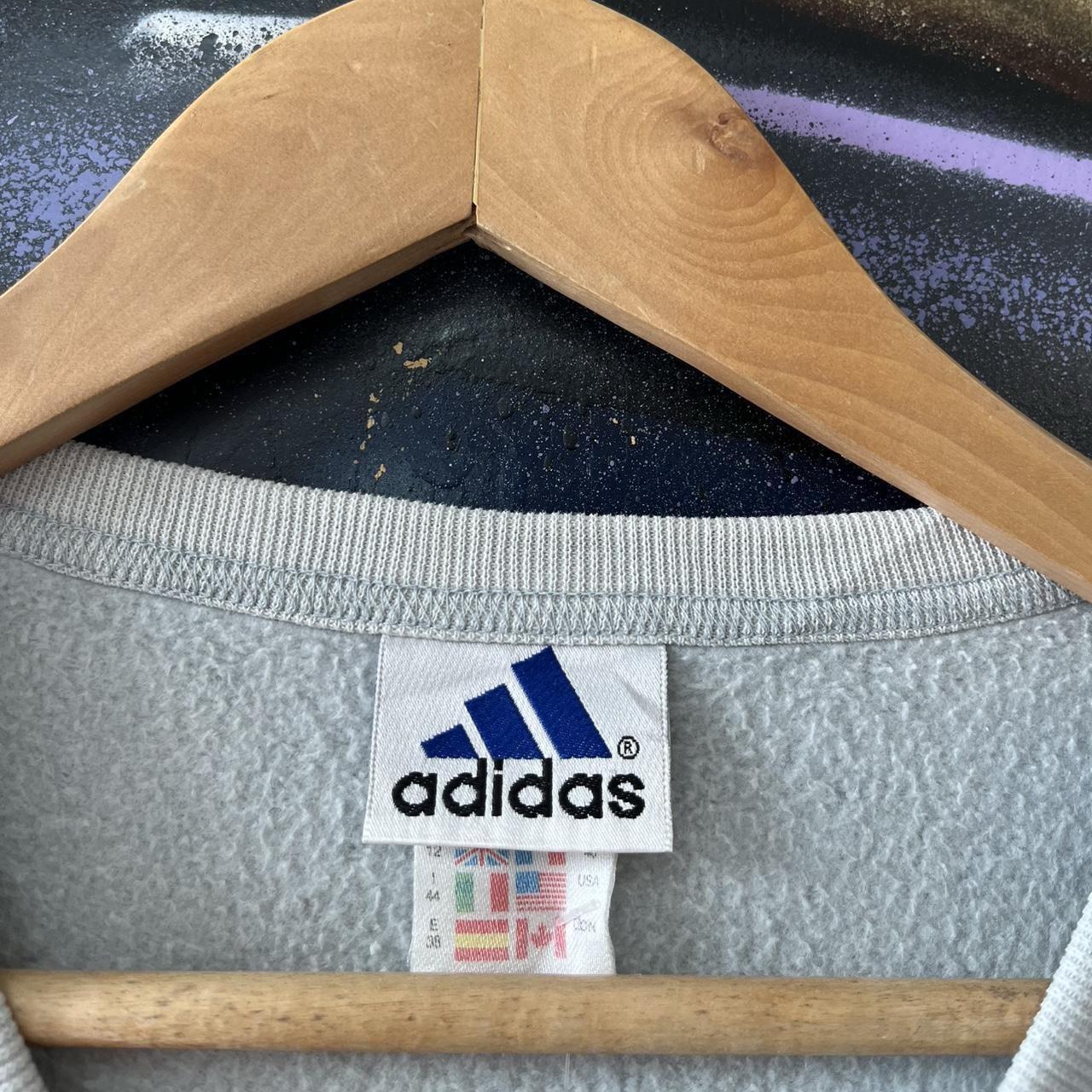 Adidas Small Logo Embroidered Sweatshirt