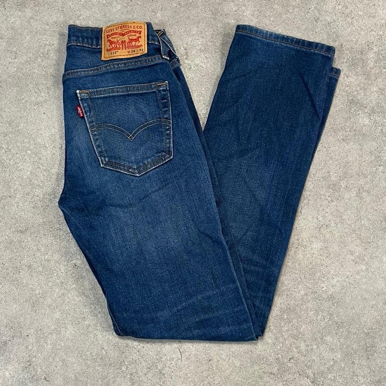 Levi’s 514 Dark Wash Denim Jeans