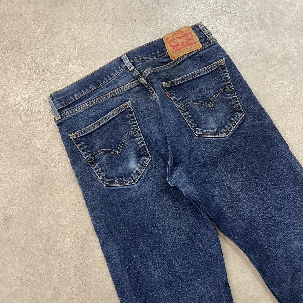 Levi’s 505 Dark Wash Denim Jeans