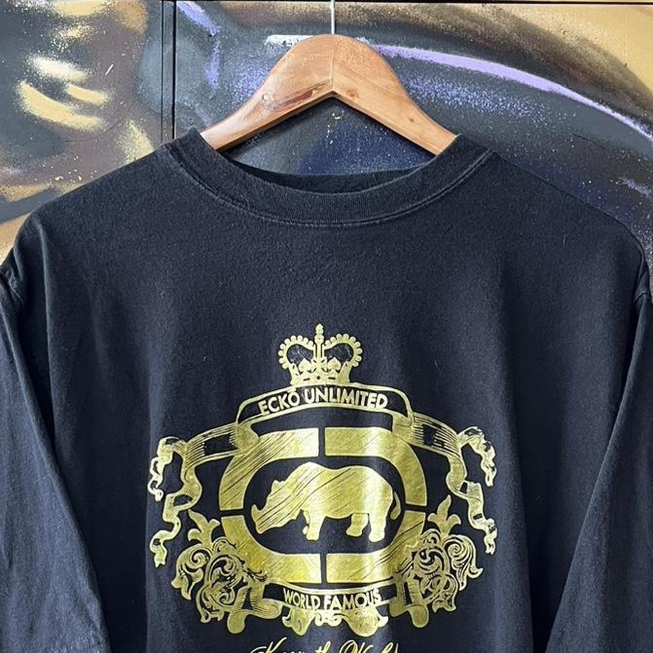 Ecko Unltd Large Y2K Graphic Logo Tee
