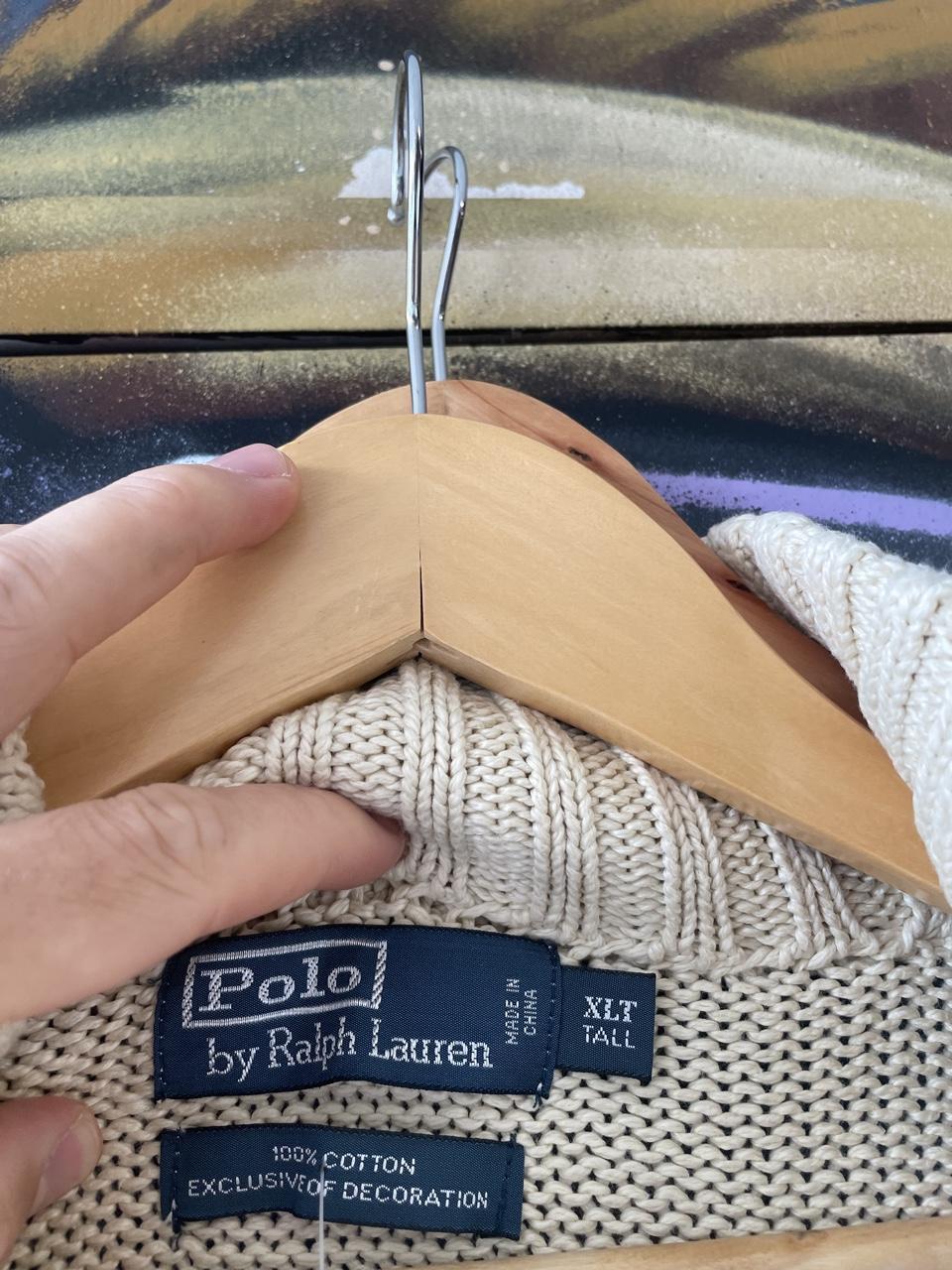 Ralph Lauren Quarter Zip Knit Sweatshirt