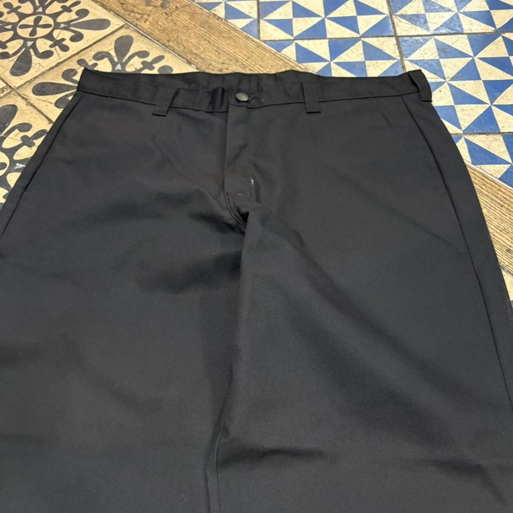 BR1011CS-F - Vintage retro essential Black Dickies Straight Leg Trousers pants casual workwear #skater #utility #workwear #straightleg #dickies