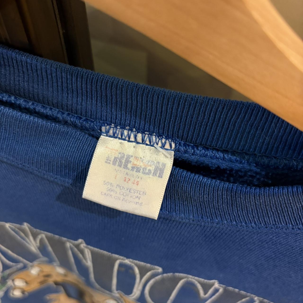 1224B10 - 1993 NCAA Final Four New Orleans Louisiana Kentucky Wildcats blue crewneck sweatshirt #college #wildcats #kentucky #basketball