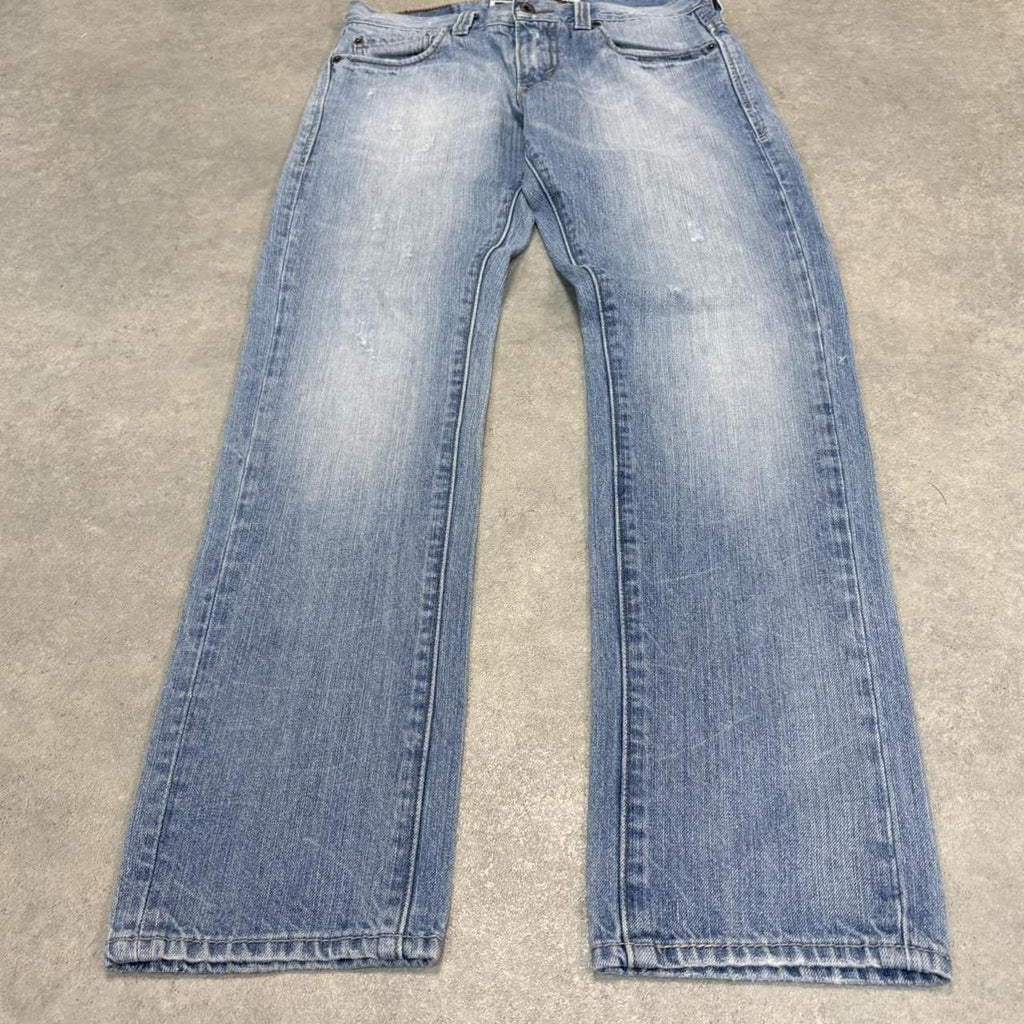 YIC1025A04-U - Vintage retro essential  Levi’s 511 Blue Wash Denim Skinny Straight Leg Jeans Trousers pants #denim #skinny #jeans #levis511 #levis