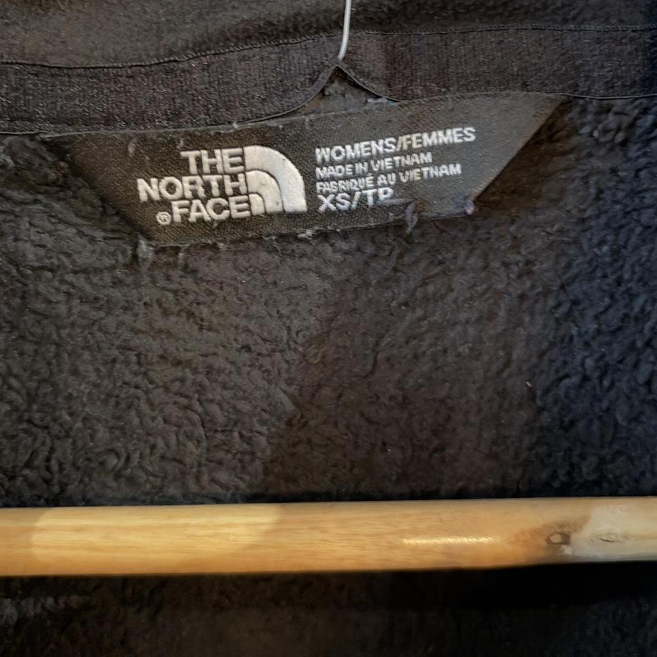 0325C78UF - Vintage retro essential Black The North Face Fluffy full zip up outdoor sweatshirt fleece jacket #pullover #tnf #expedition #hike #gorpcore