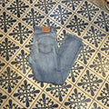 0325F37F - Vintage retro essential Levi’s 512 Light Blue Wash Denim Jenas Trousers pants  #denim #fit #levis #levis512 #slimfit