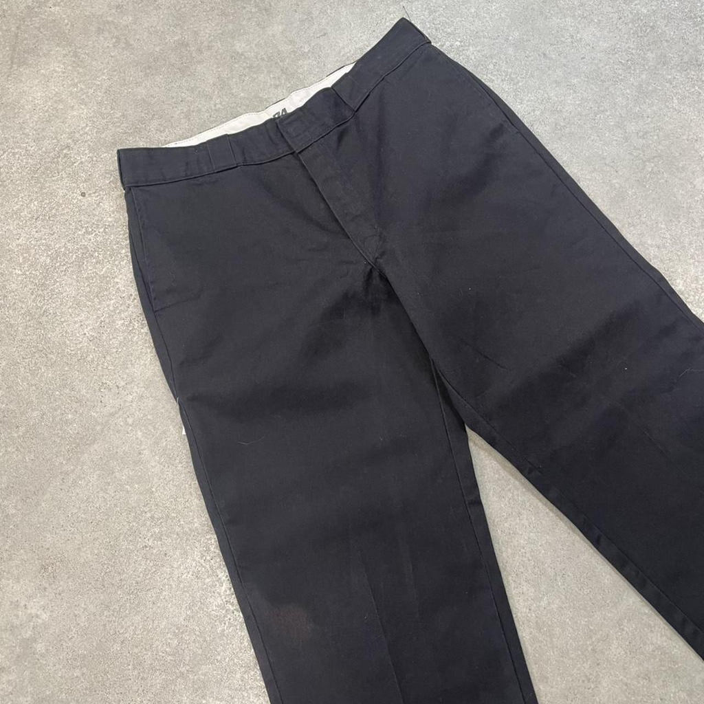 Dickies Black 874 Chino Skater Trousers Workwear Pants