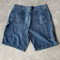 Faded Glory Dark Wash Denim Jorts