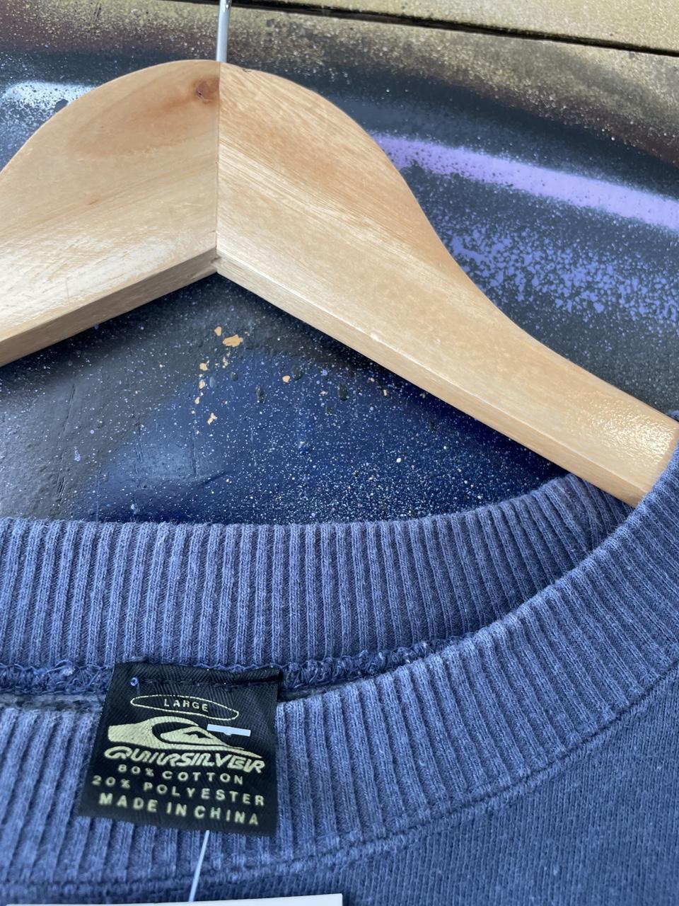 Y2K Quiksilver Embroidered Logo Sweatshirt