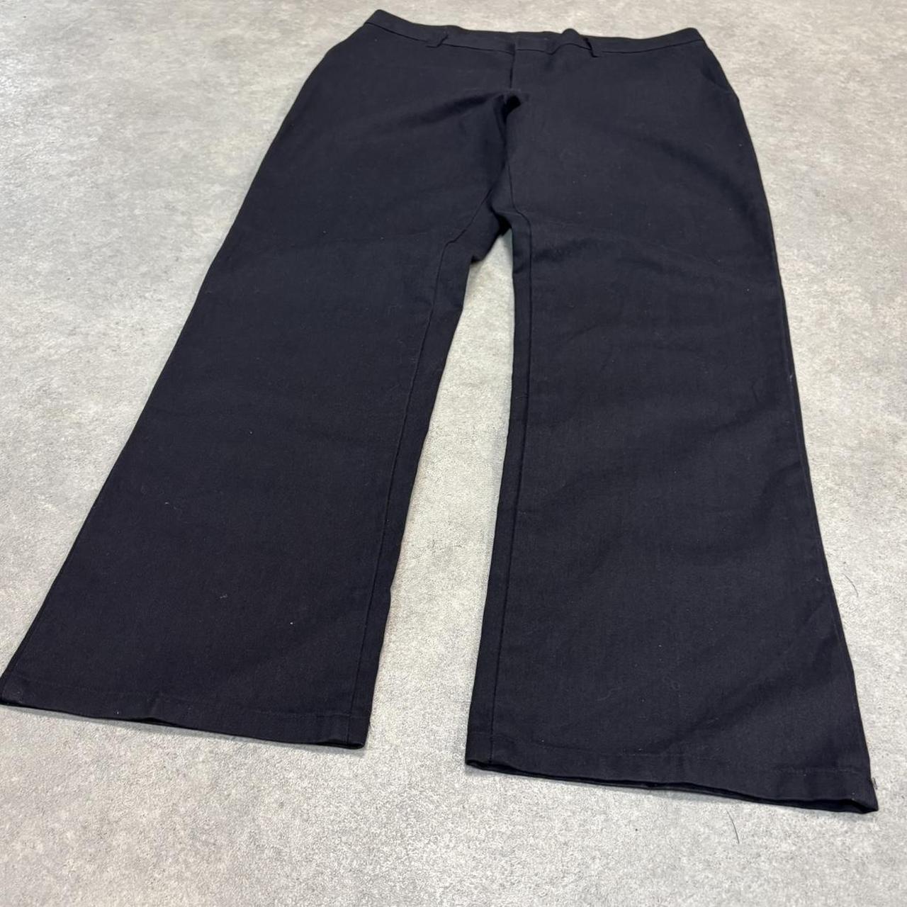 BR1011CA-U - Vintage retro essential Black Dickies Straight Leg Trousers pants casual workwear #skater #utility #workwear #straightleg #dickies