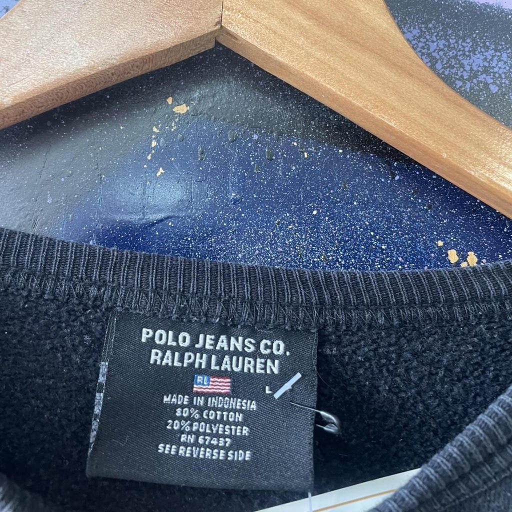 RL Polo Jeans Co Spellout Crewneck Sweatshirt
