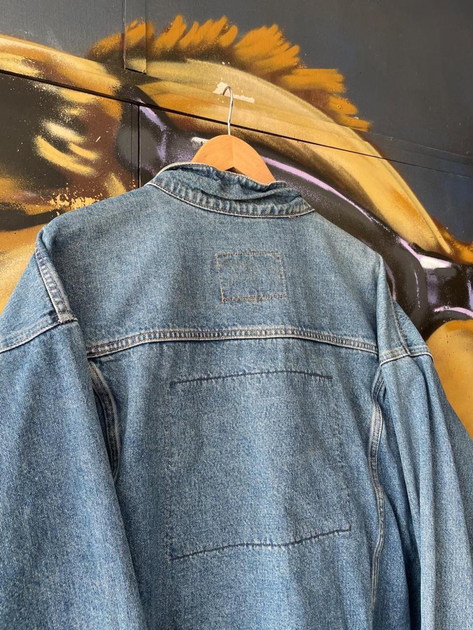 90s Avirex Patchwork Denim Jacket