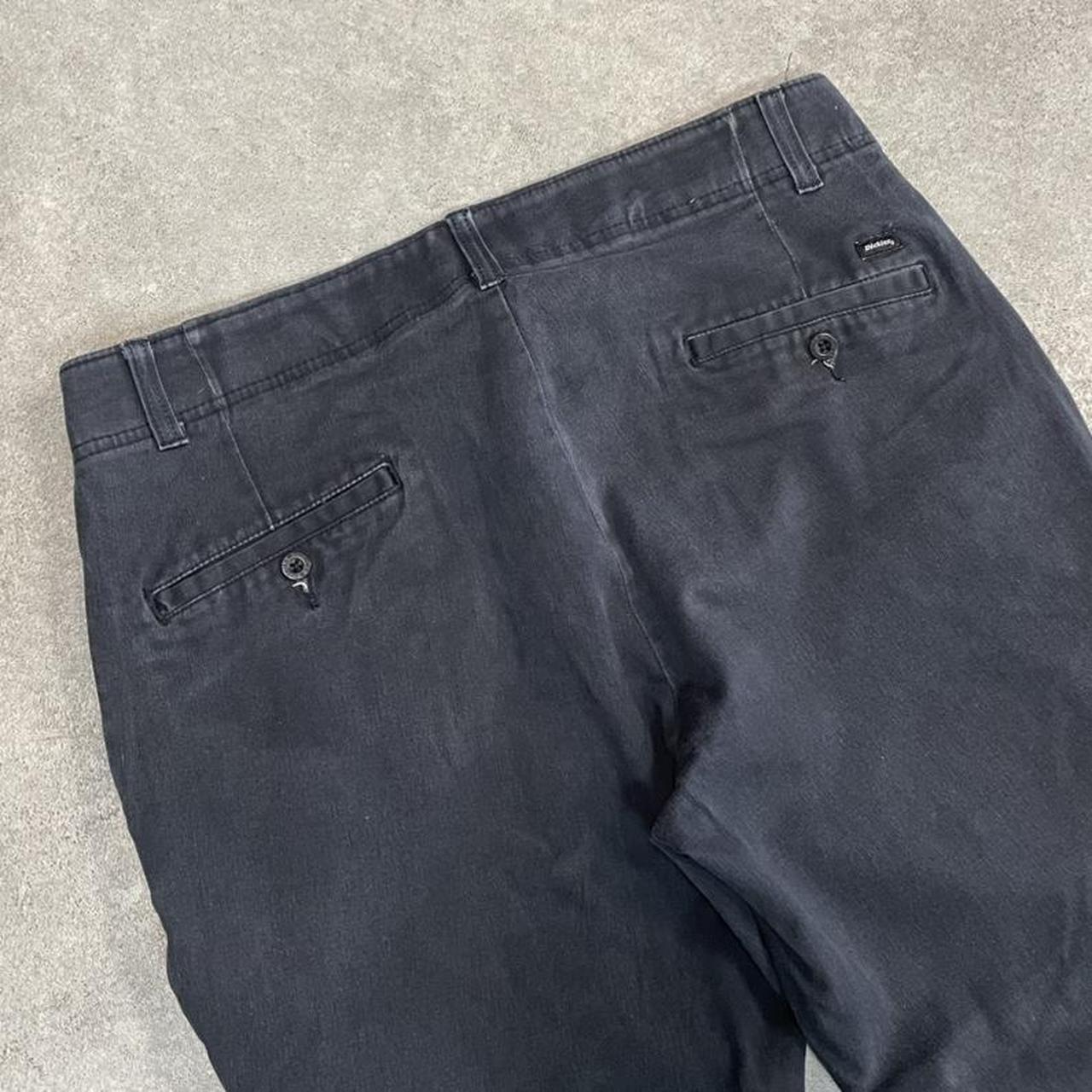 Dickies Black Chino Skater Trousers Workwear Pants