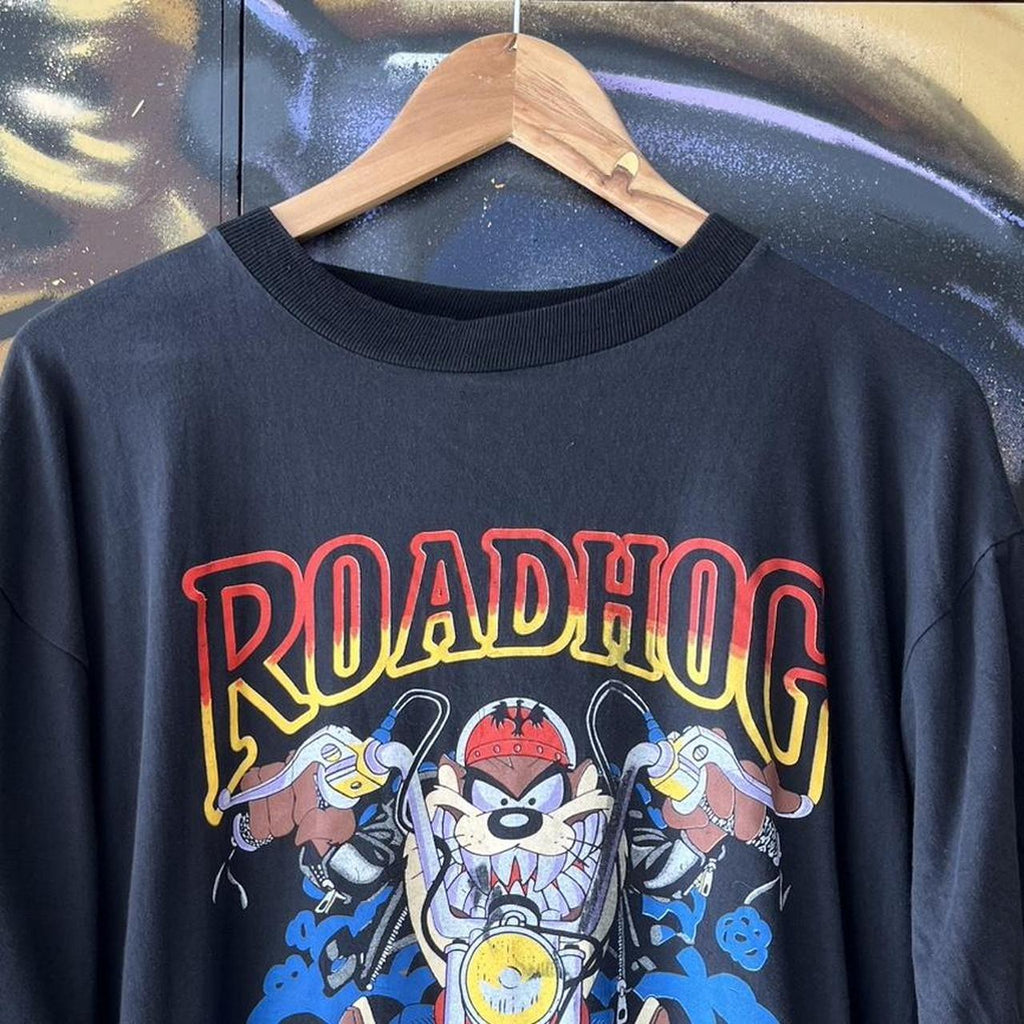 1990s Road Hog Rebel Riders Tazmanian Devil Tee