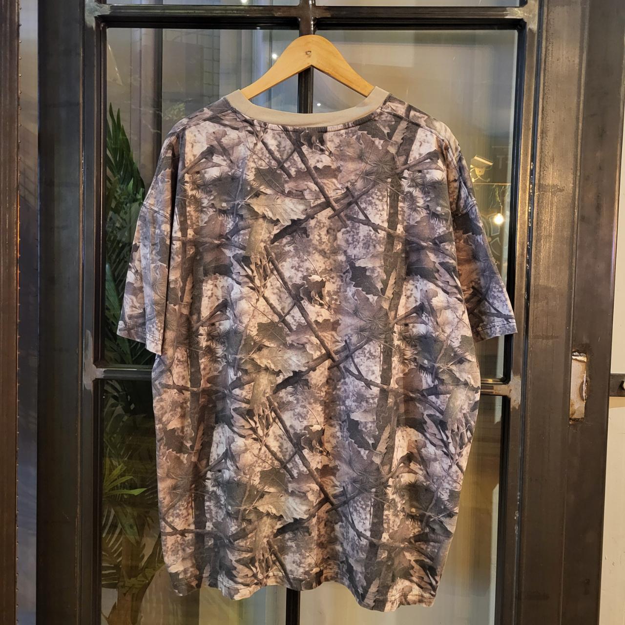 RTT002 - Vintage Retro essential adult mens RealTree Camouflage Khaki Green Brown Field Hunting graphic print Top T-Shirt Tee #realtree #utility #camo #hunting