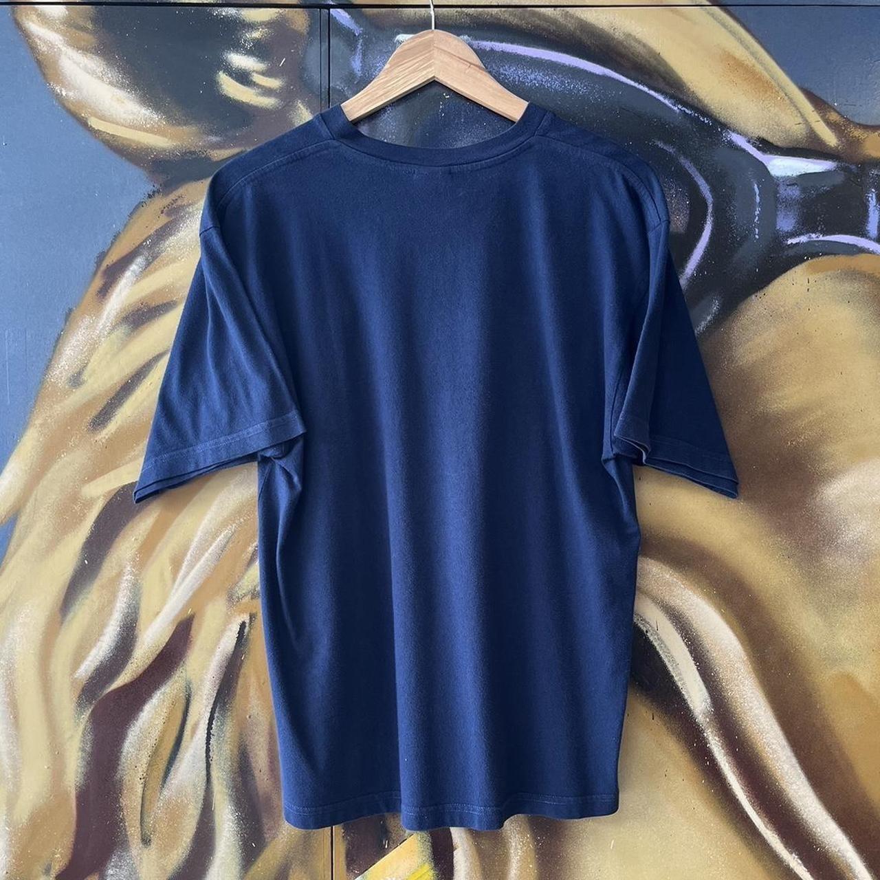 90s Nike Navy Swoosh Logo Tee