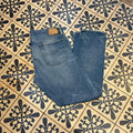 TRW478F - Vintage retro essential Polo Ralph Lauren Blue Wash Denim Jeans Trousers pants #denim #straightleg #poloralphlauren