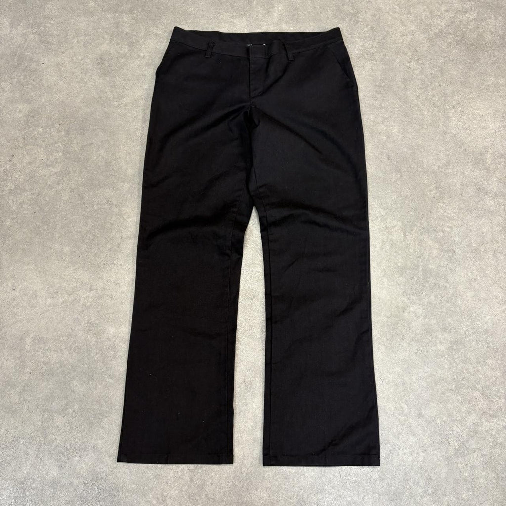 BR1011CA-U - Vintage retro essential Black Dickies Straight Leg Trousers pants casual workwear #skater #utility #workwear #straightleg #dickies