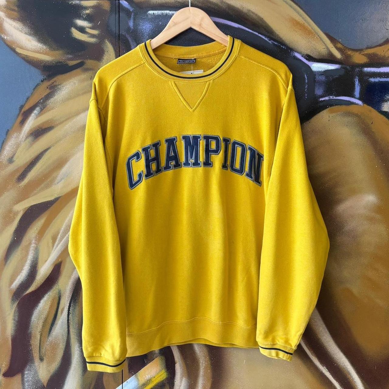 Champion Embroidered Spellout Sweatshirt