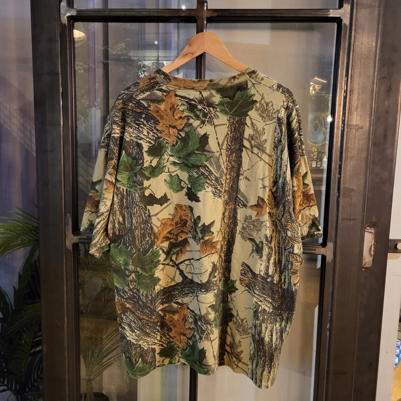 RTT127 - Vintage Retro essential adult mens RealTree Camouflage Khaki Green Brown Field Hunting graphic print Top T-Shirt Tee #realtree #utility #camo #hunting #y2k