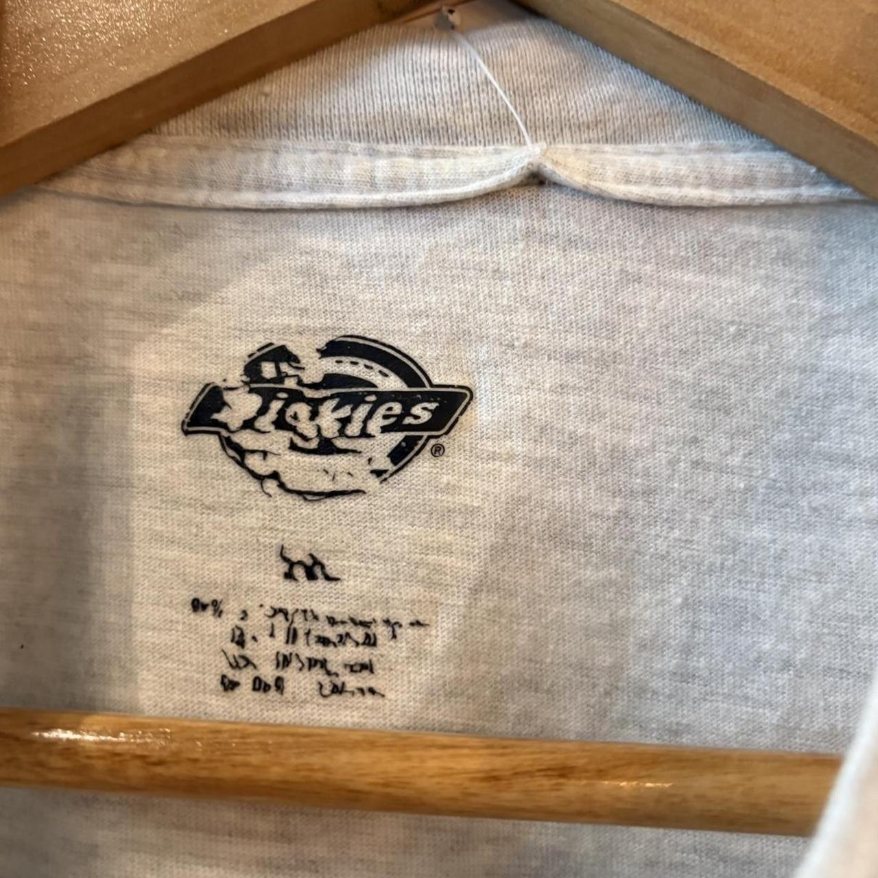 Vintage Dickies T Shirt Mens M Black Pocket Logo Essential Streetwear Skate Tee Top 90s Y2K 2000s