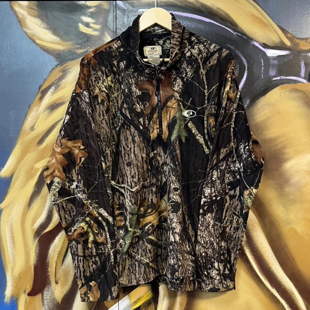 Mossy Oak RealTree Camo 1/4 Quarter Zip Fleece