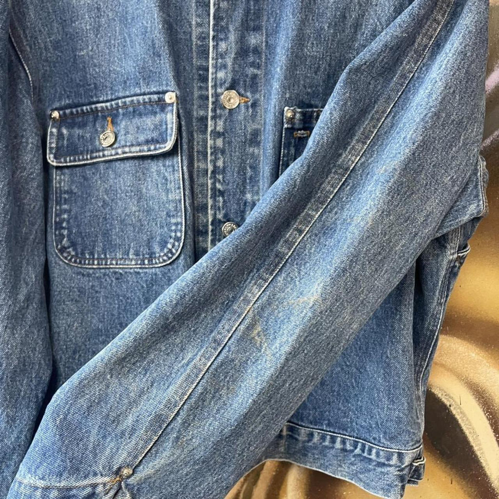 80s Ralph Lauren Denim Workwear Made in USA Jacket