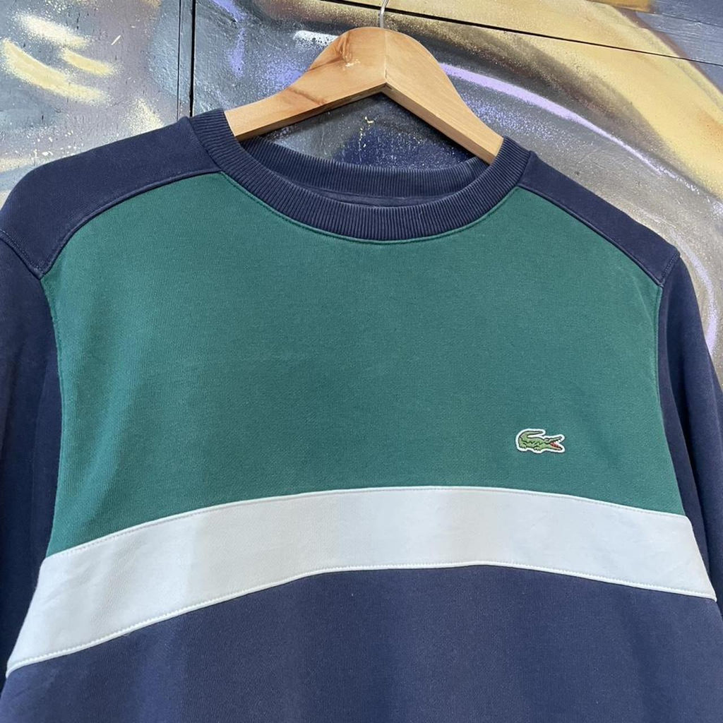 Lacoste Essential Tri-Tone Sweatshirt