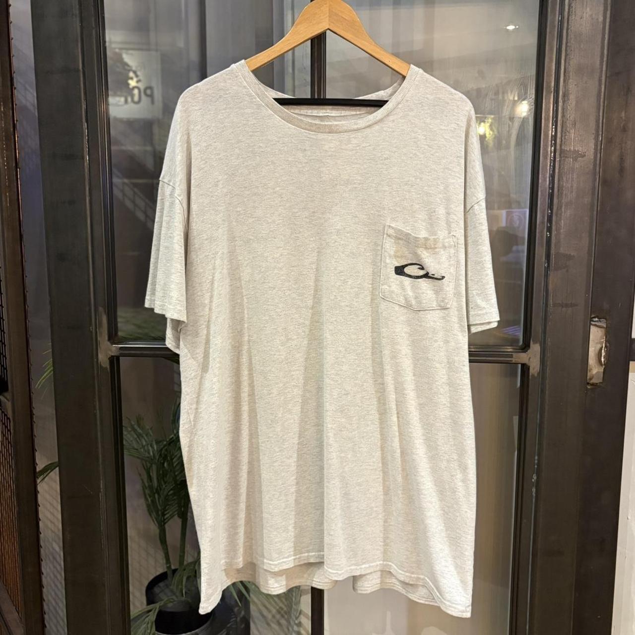 1224G04-F - Vintage Retro Essential Grey Drakes gun bullet hunting Waterfowl System Graphic Print Top Tee T-shirt #90s #graphic #top #essential #drakes