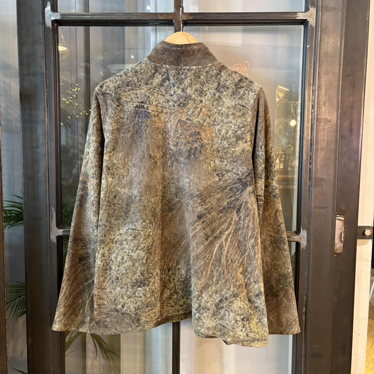 0225H66BR - - Vintage Retro Essential Realtree Camouflage Khaki Green Brown Field Hunting graphic print Sweatshirt 1/4 zip fleece #realtree #hunting #camo #utility