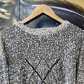 90s Vintage Funky Crazy Knit Sweater