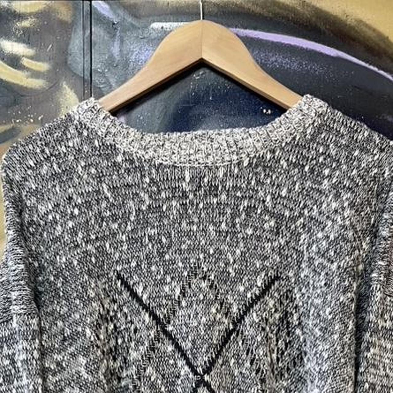 90s Vintage Funky Crazy Knit Sweater