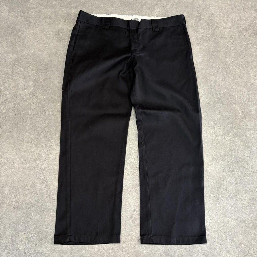 BR1011BG-U - Vintage retro Essential Black Dickies Trousers pants casual workwear #skater #utility #workwear #dickies #straightleg