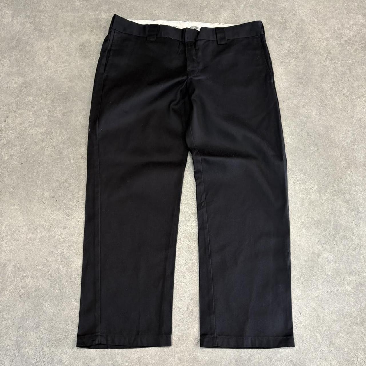 BR1011BG-U - Vintage retro Essential Black Dickies Trousers pants casual workwear #skater #utility #workwear #dickies #straightleg